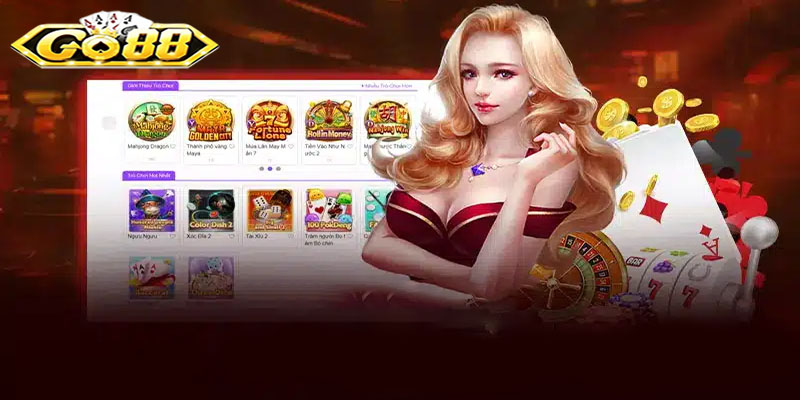 Game bài Go88 | Tận hưởng niềm vui bất tận với game bài Go88